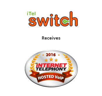 2016 INTERNET TELEPHONY Hosted VoIP Excellence Award